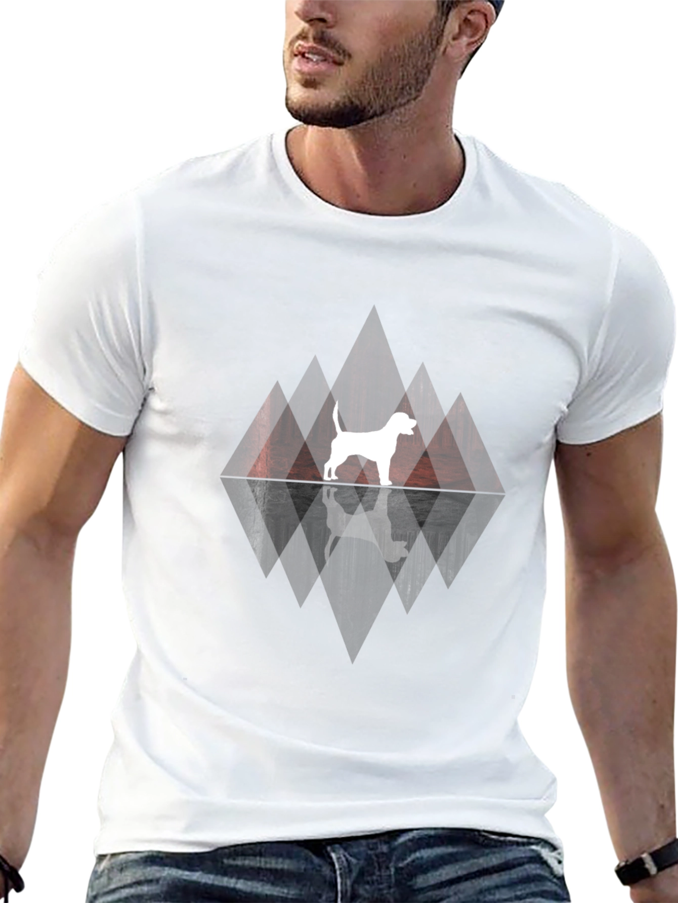 Dog Silhouette T-Shirt