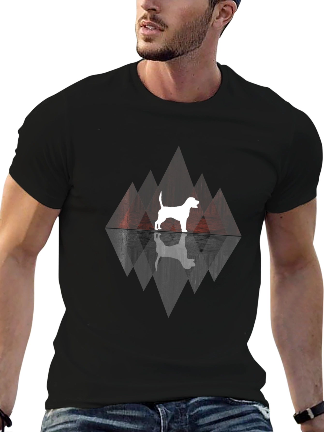Dog Silhouette T-Shirt