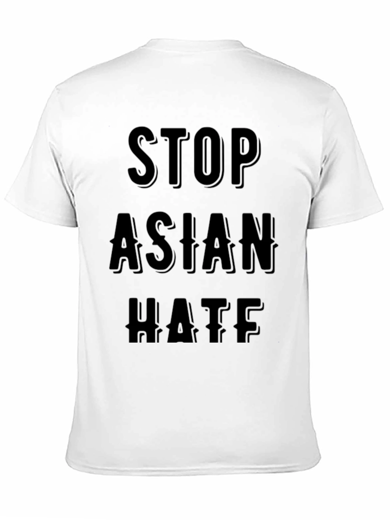 Stop Asian Hate Black T-Shirt