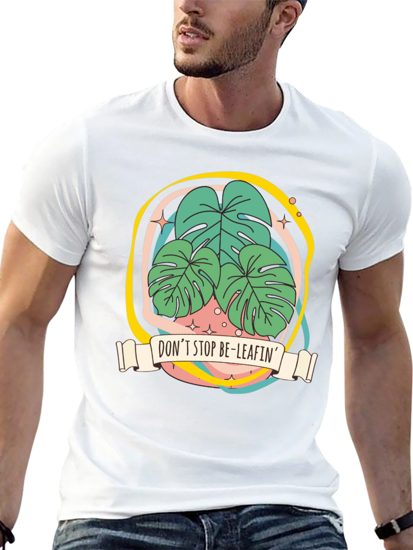 Dont Stop Be-Leafin Graphic Tee