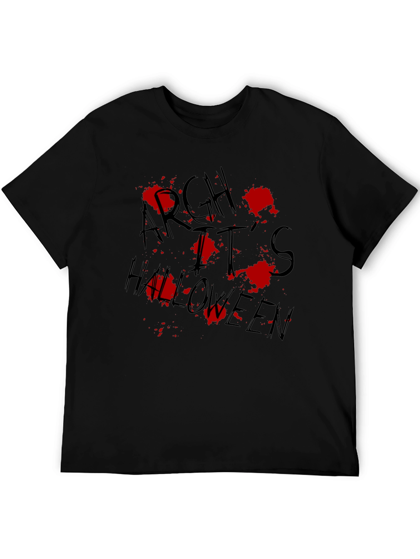 Argh Its Halloween Graphic Tee - Spooky Holiday Shirt