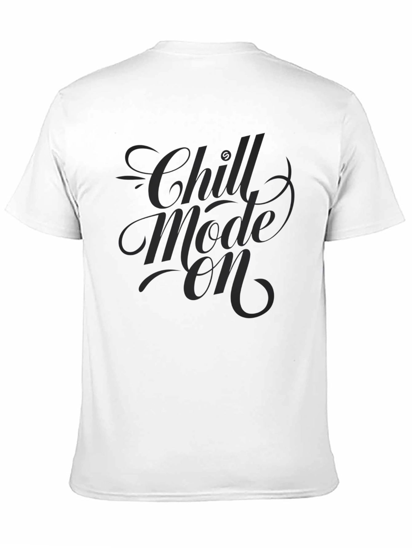 Chill Mode On Graphic Tee - Relaxed Style