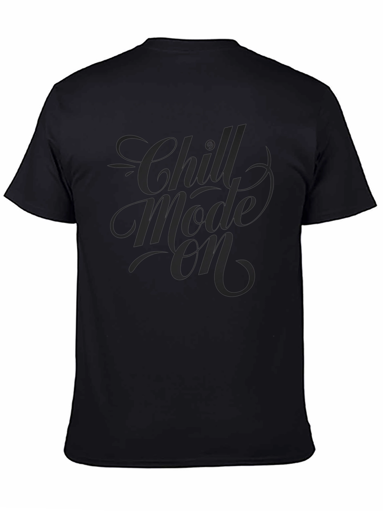Chill Mode On Graphic Tee - Relaxed Style