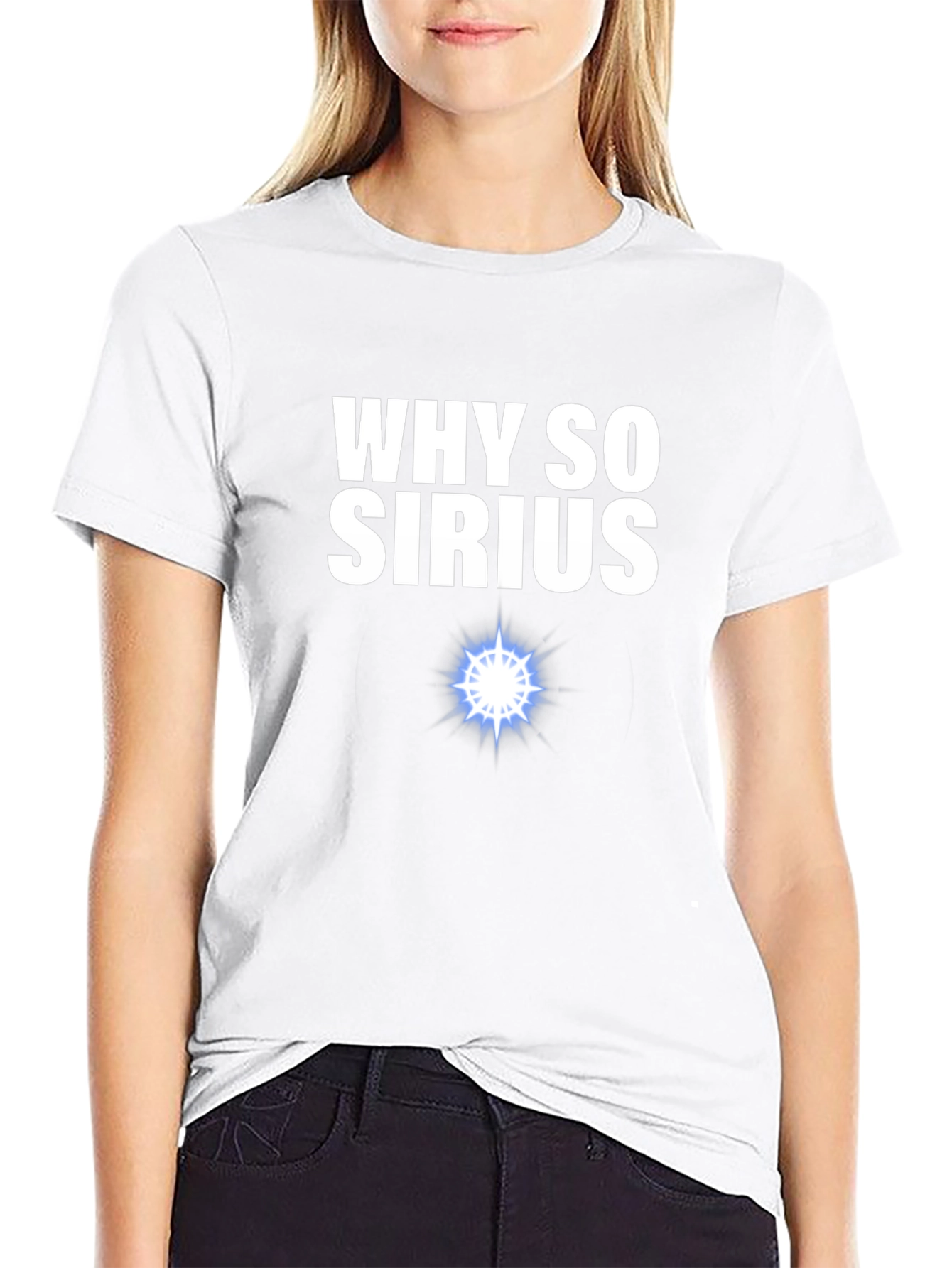 Why So Sirius Graphic Tee - Black