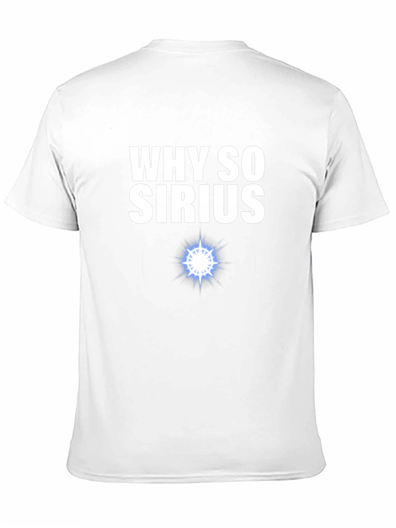 Why So Sirius Graphic Tee - Black
