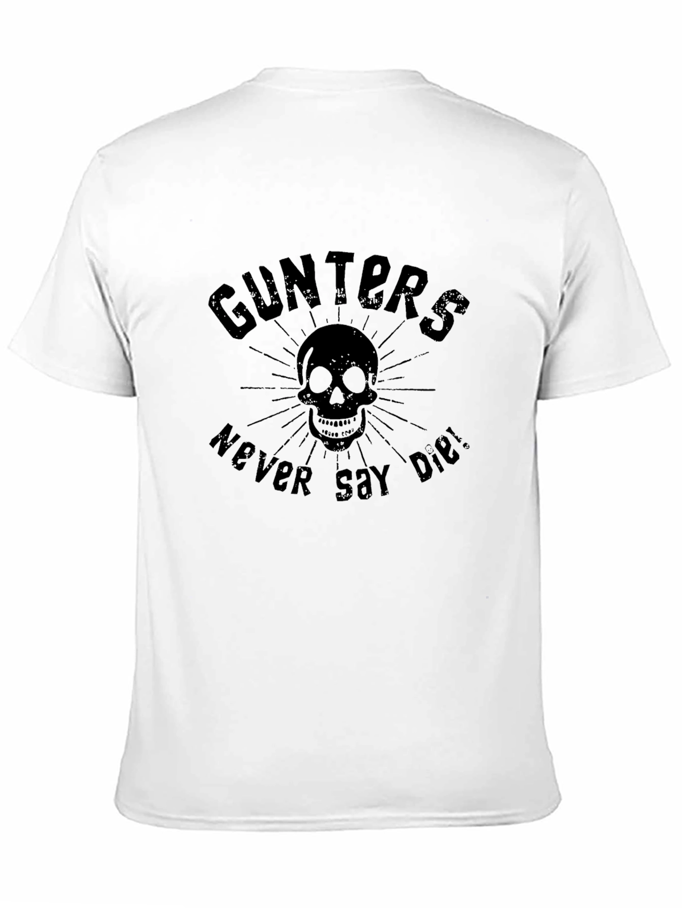 Gunters Never Say Die Graphic Tee - Black