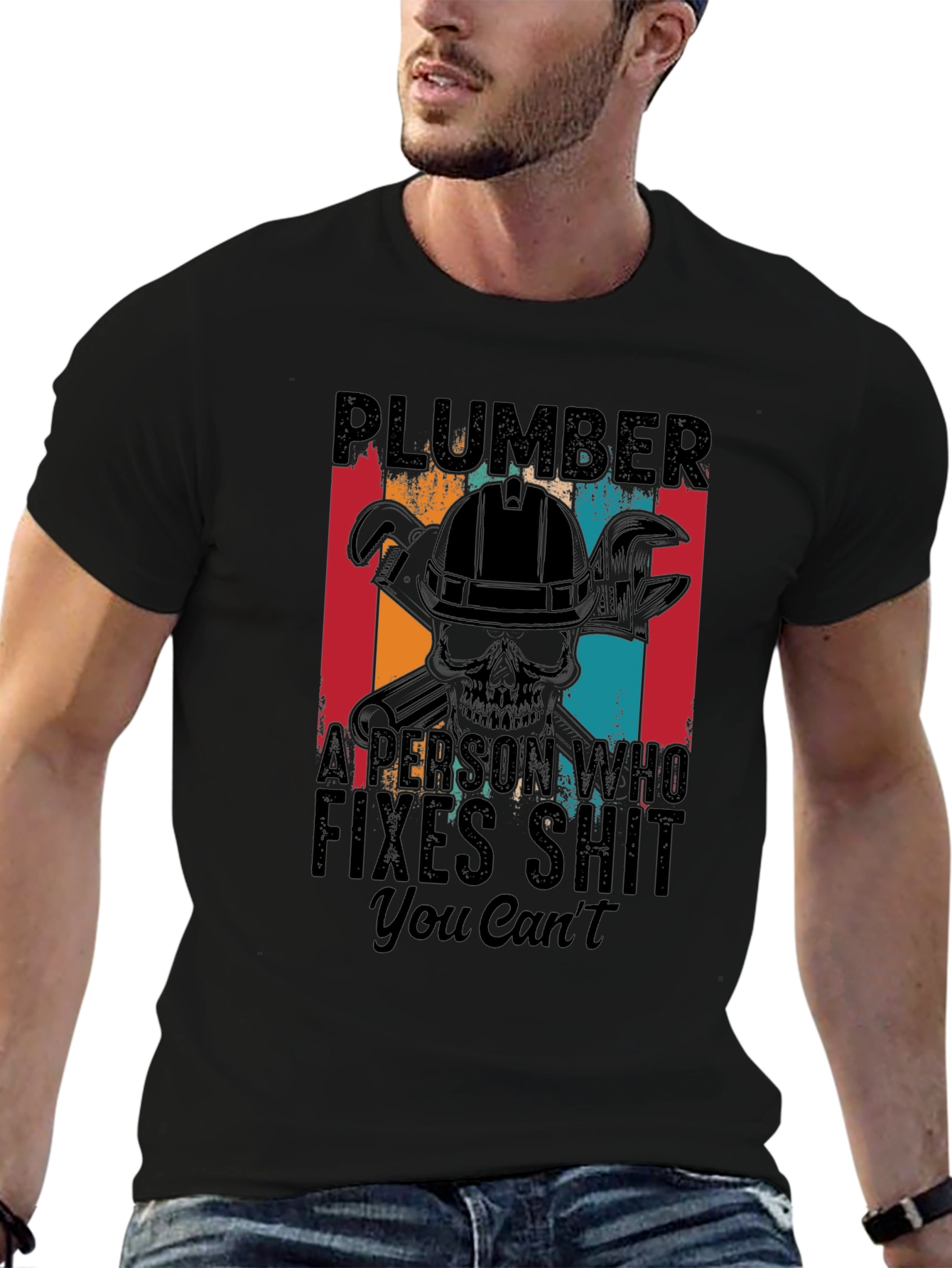 Plumber Fixes Graphic T-Shirt