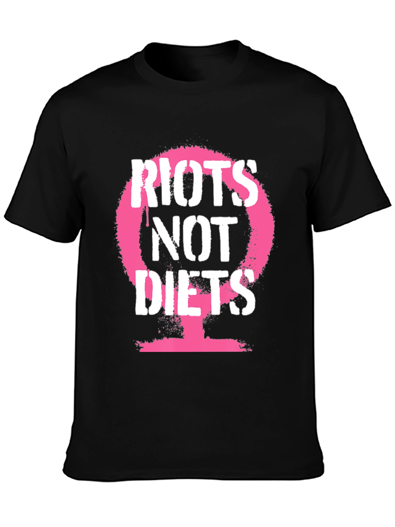 Riot Not Diets Graphic Tee - Black