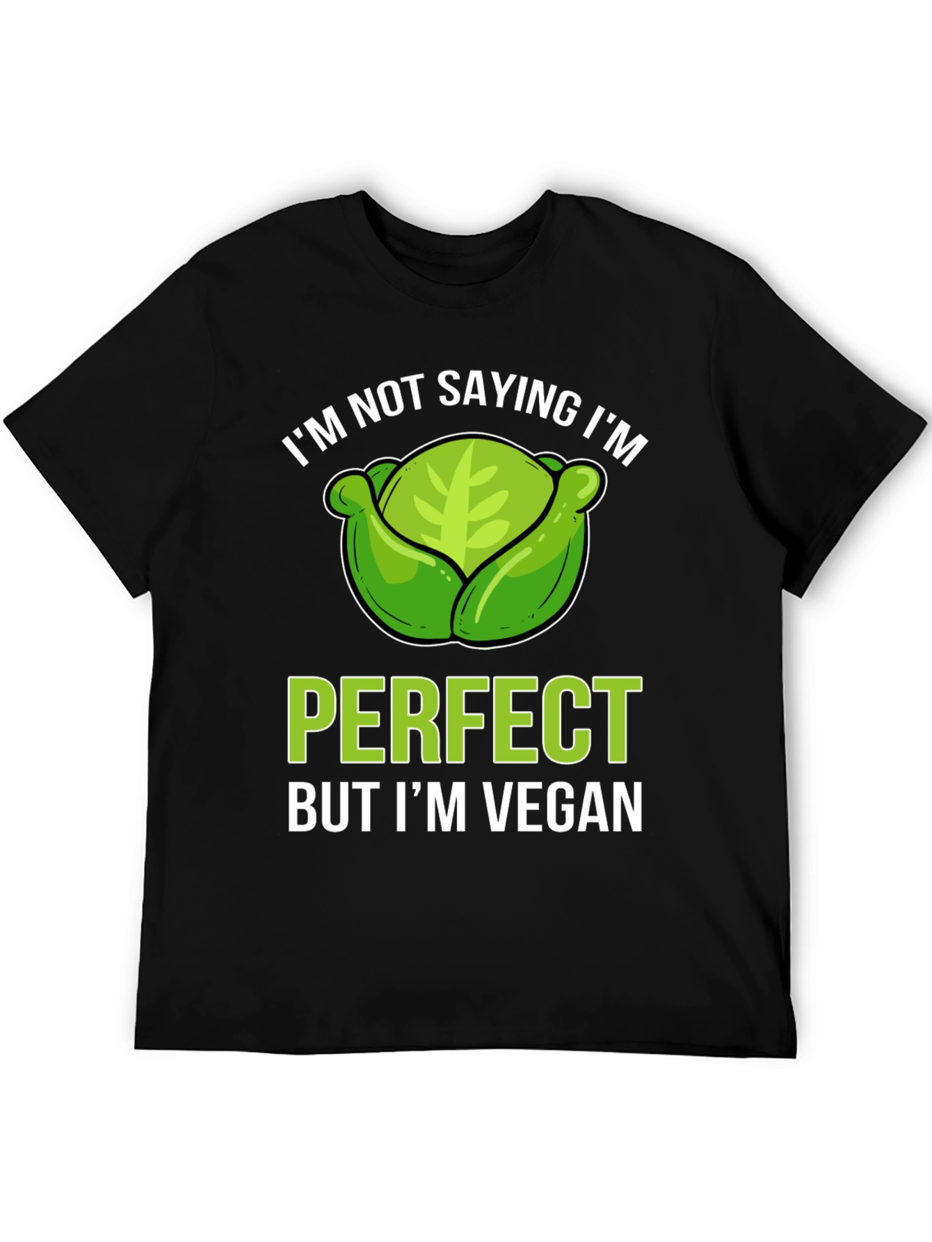 Vegan Cabbage T-Shirt - Perfect & Proud