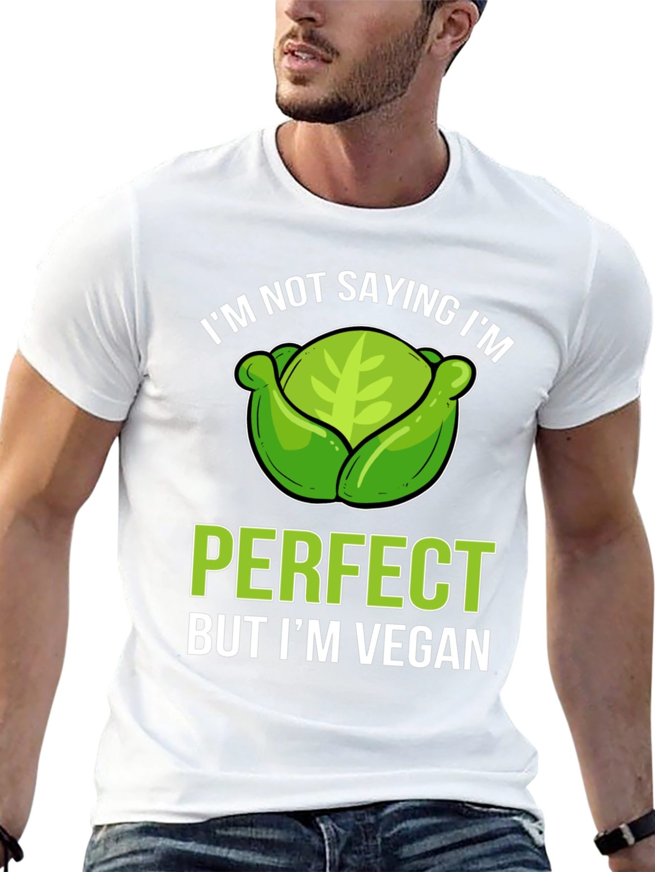 Vegan Cabbage T-Shirt - Perfect & Proud