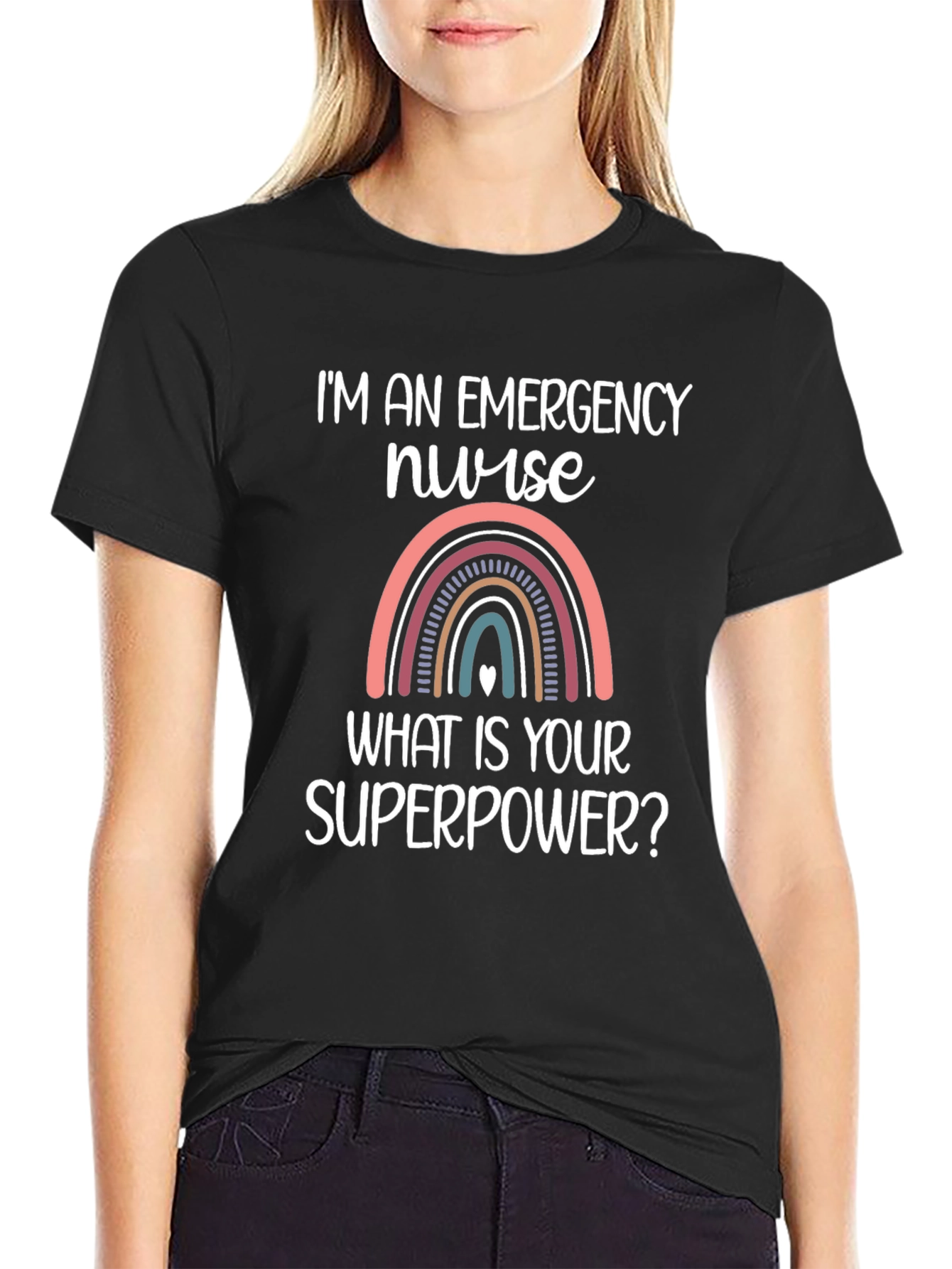 Emergency Nurse Superpower T-Shirt