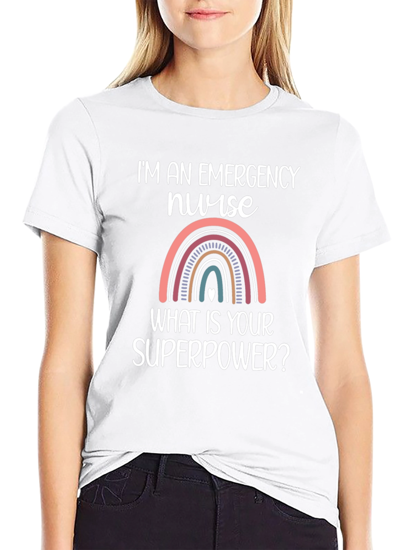 Emergency Nurse Superpower T-Shirt