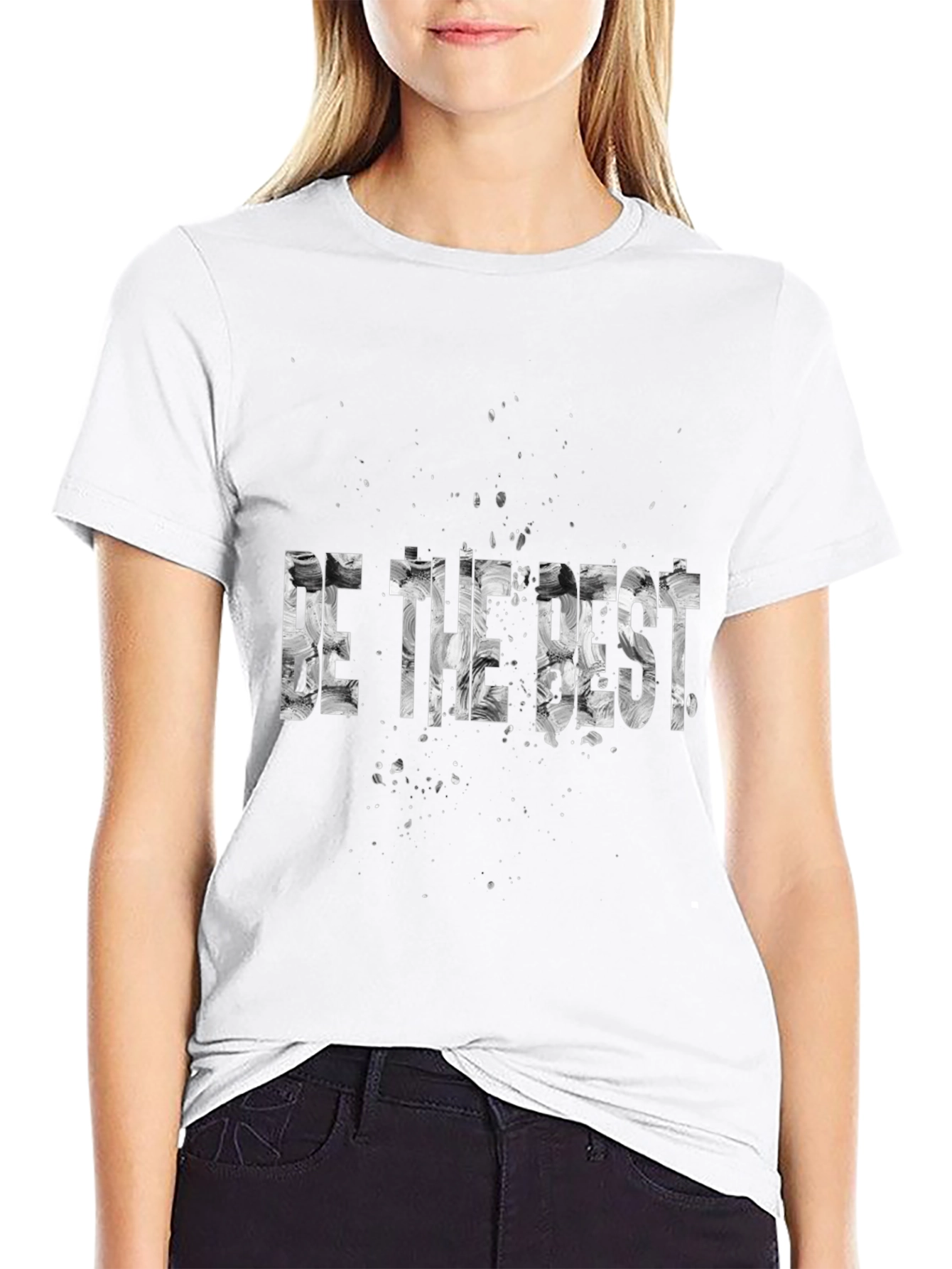 Be The Best Graphic Tee - Black