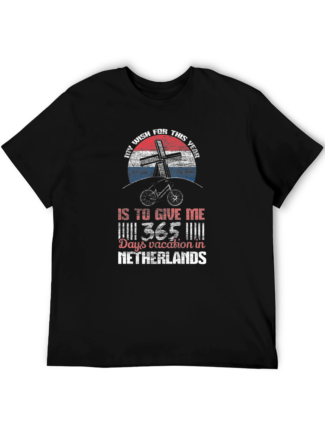 Netherlands Vacation Wish T-Shirt
