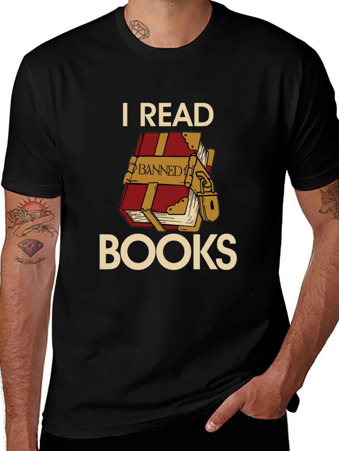 I Read Banned Books Graphic Tee