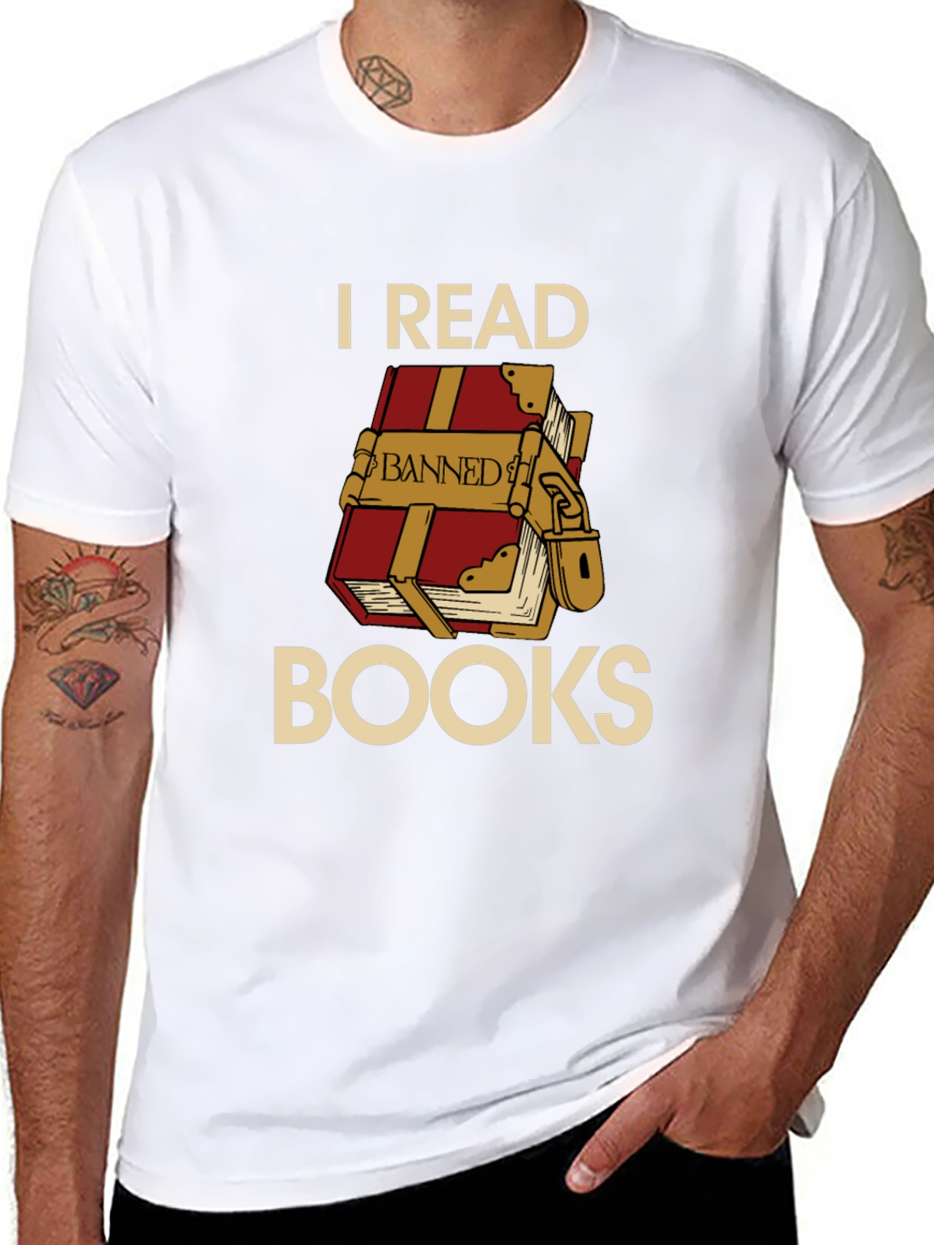 I Read Banned Books Graphic Tee