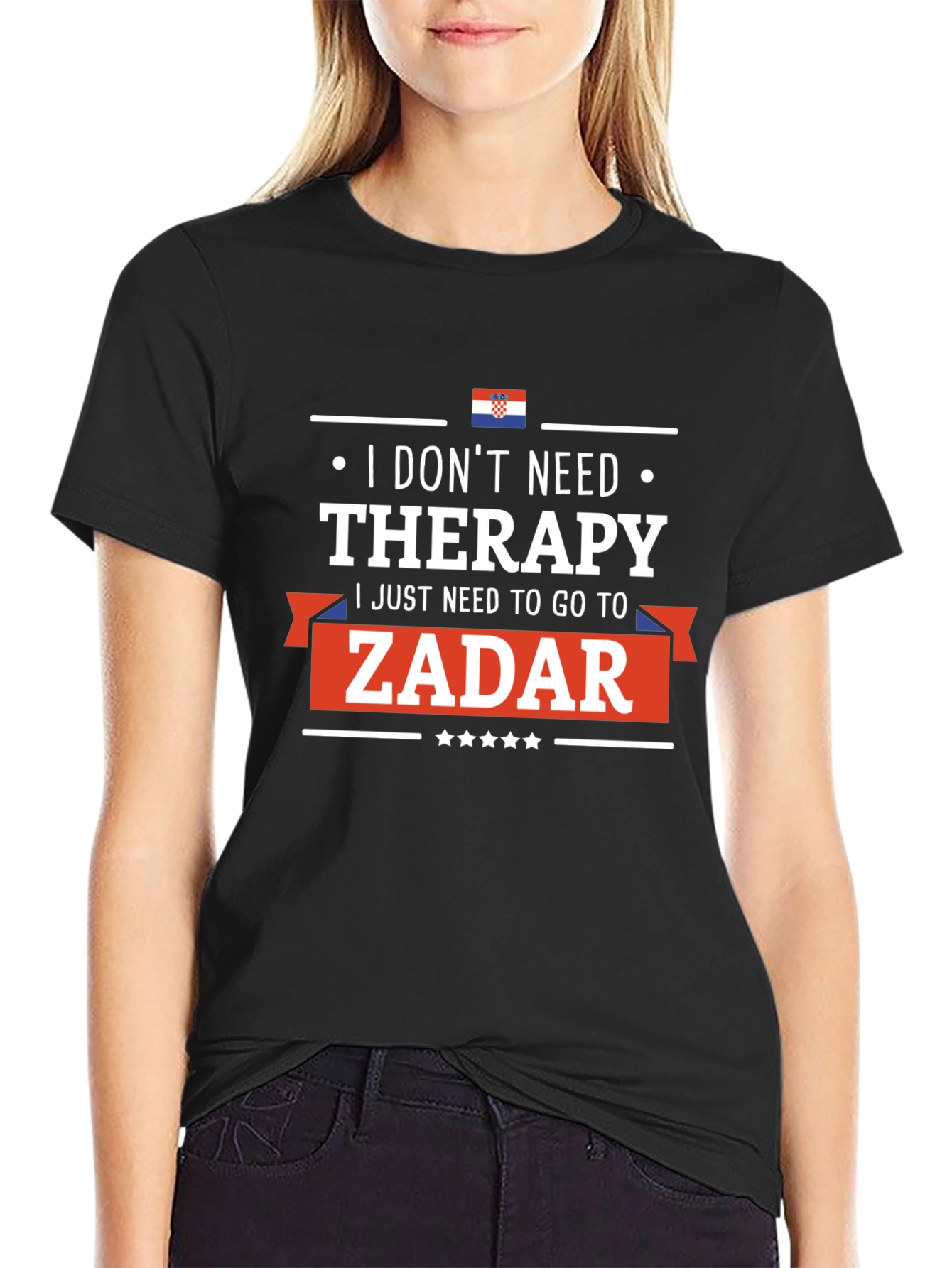 Zadar Therapy T-Shirt: Croatia Vacation Tee