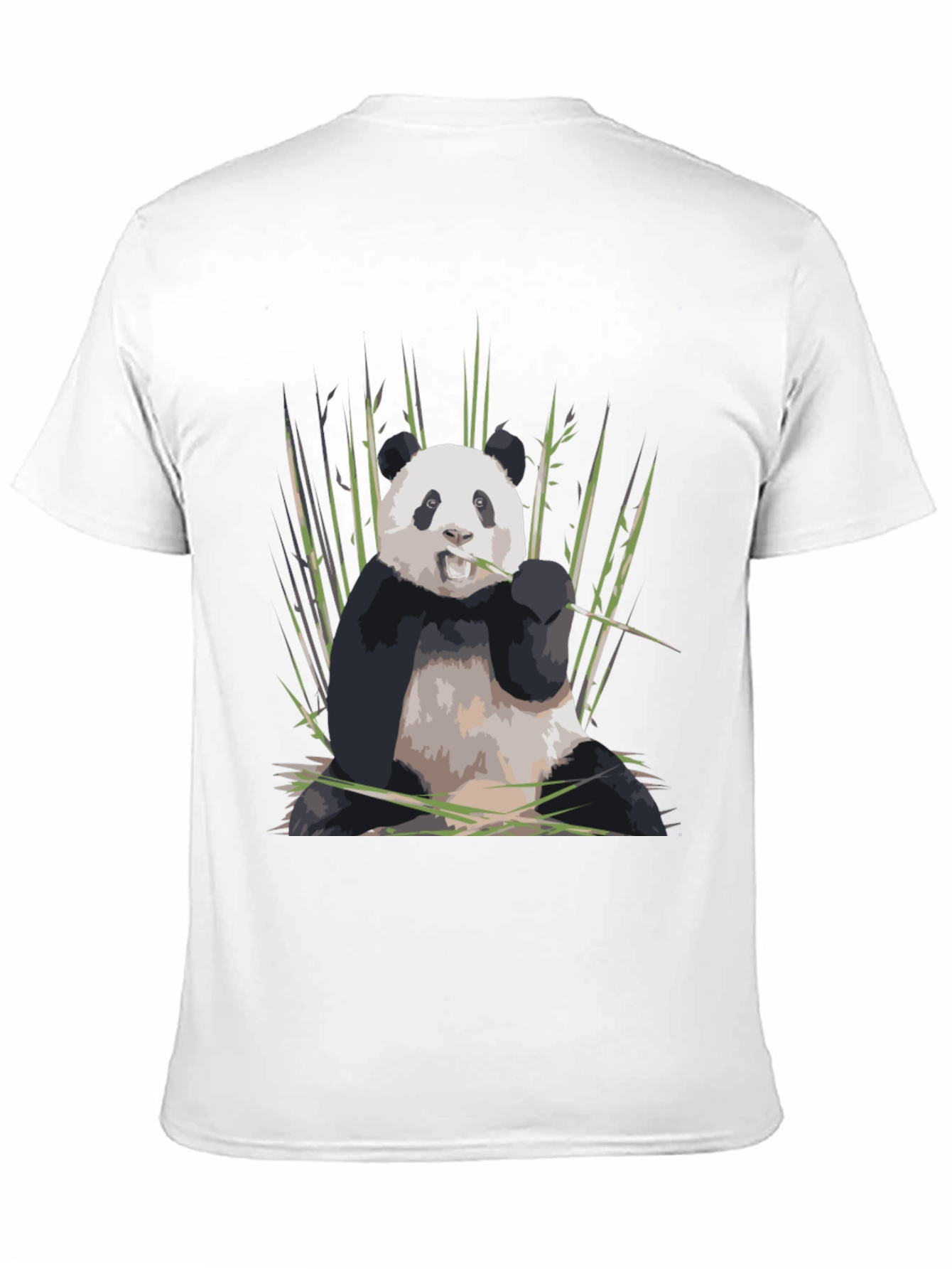 Panda Bamboo Graphic T-Shirt - Stylish Cotton Tee