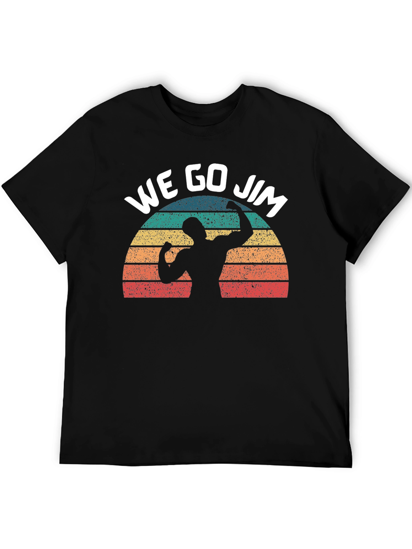 We Go Jim Silhouette Graphic Tee