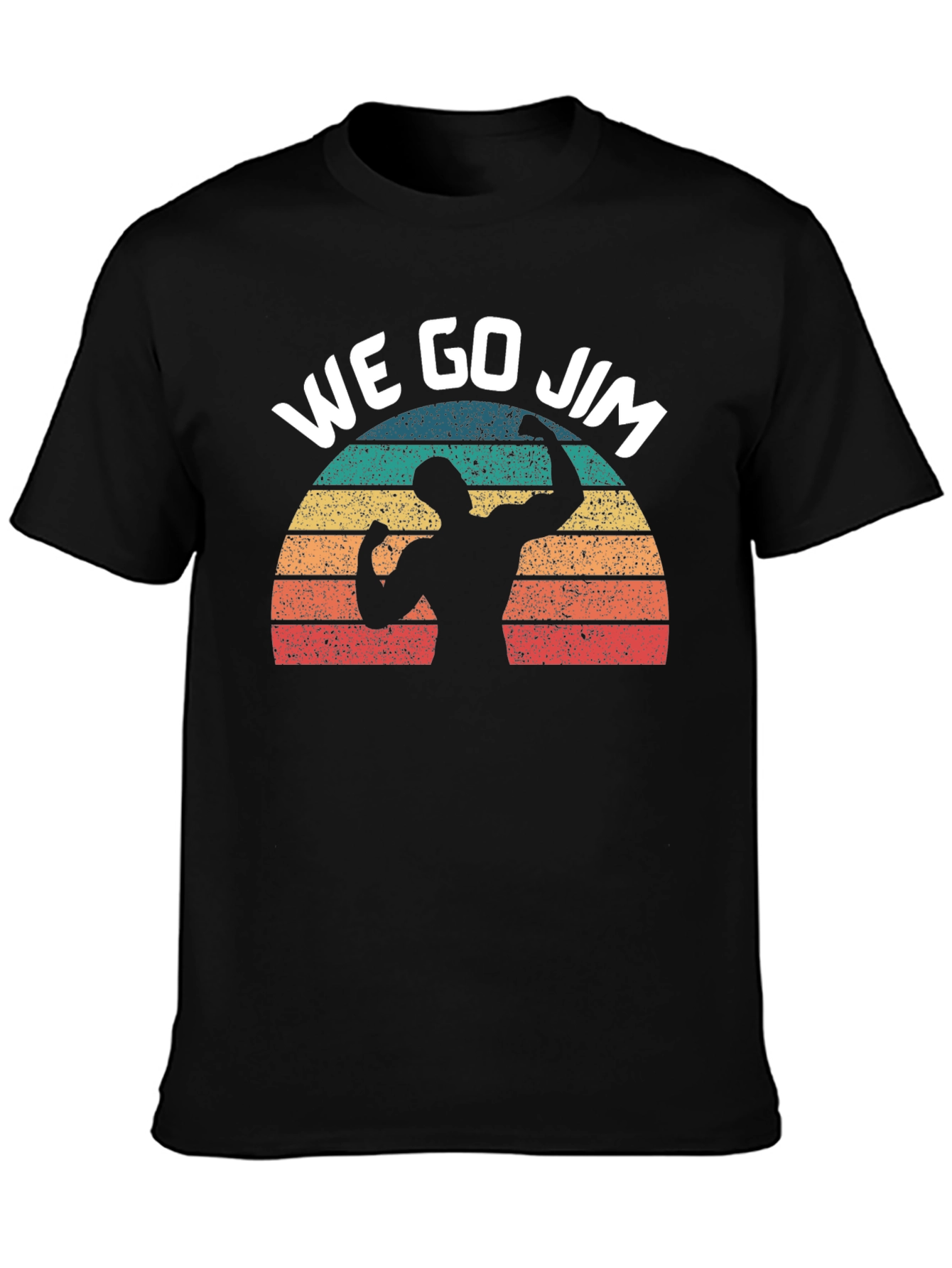 We Go Jim Silhouette Graphic Tee