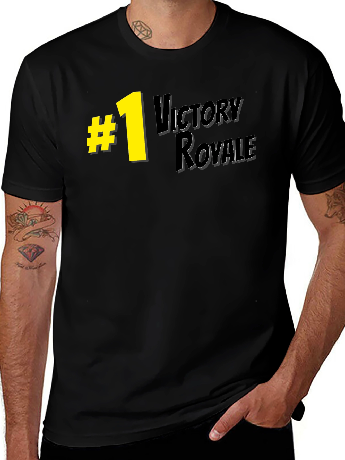 Victory Royale #1 Black T-Shirt