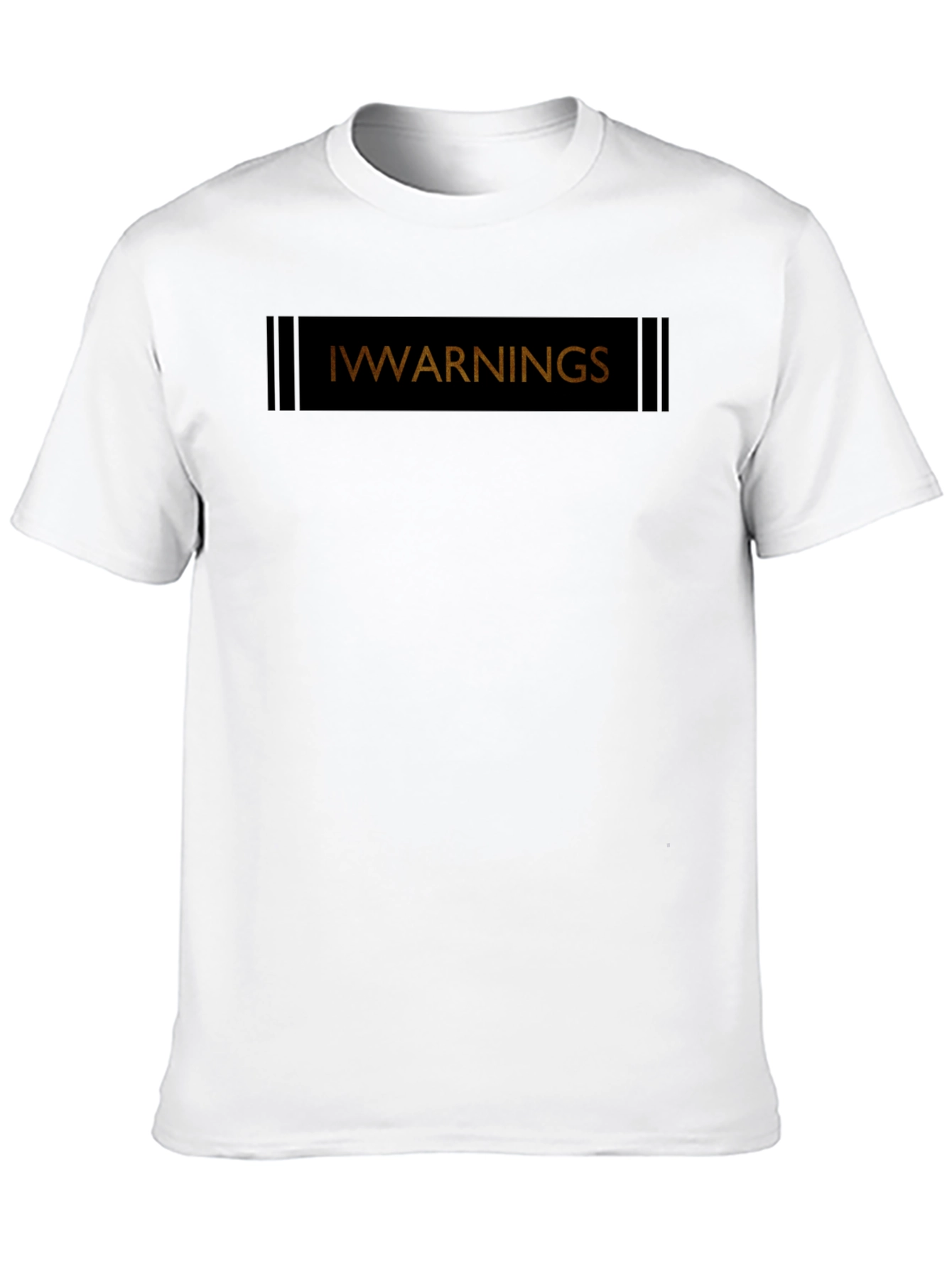 IWWarnings Black T-Shirt - Casual Wear