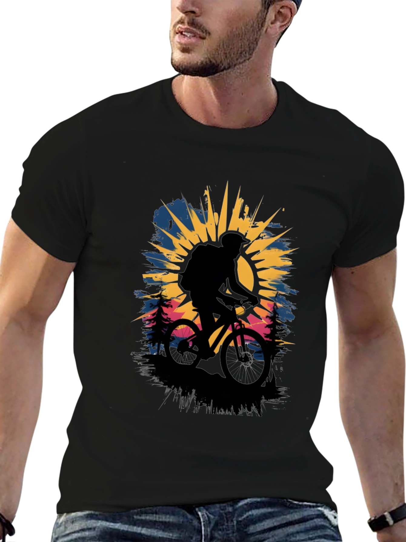 Mountain Biker T-Shirt - Adventure Time!