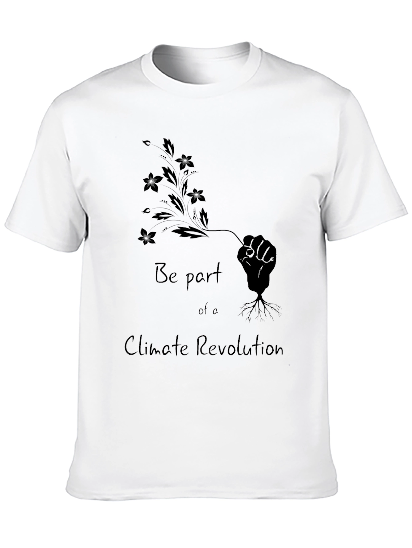 Climate Revolution Graphic Tee - Eco-Conscious Design