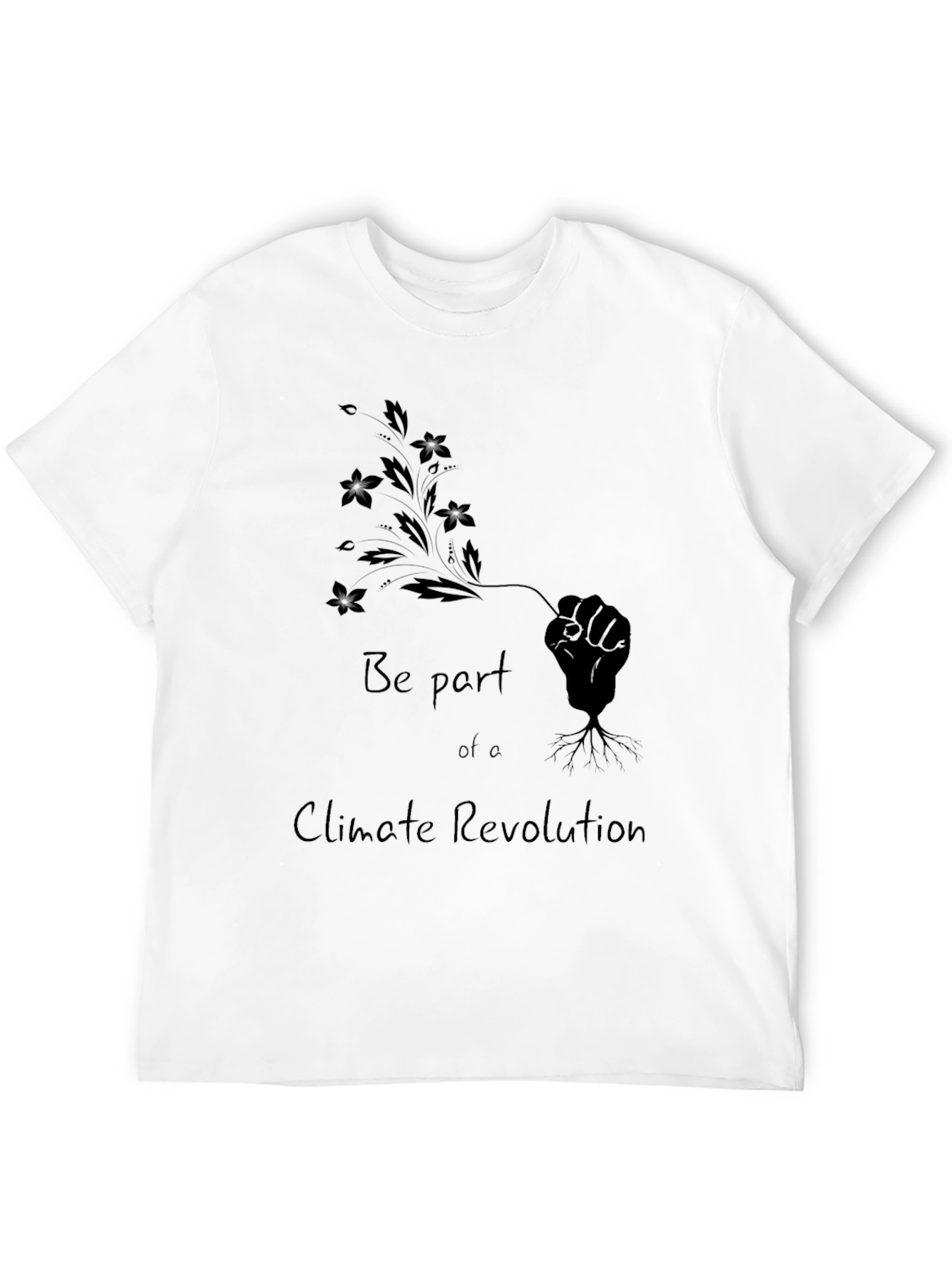 Climate Revolution Graphic Tee - Eco-Conscious Design