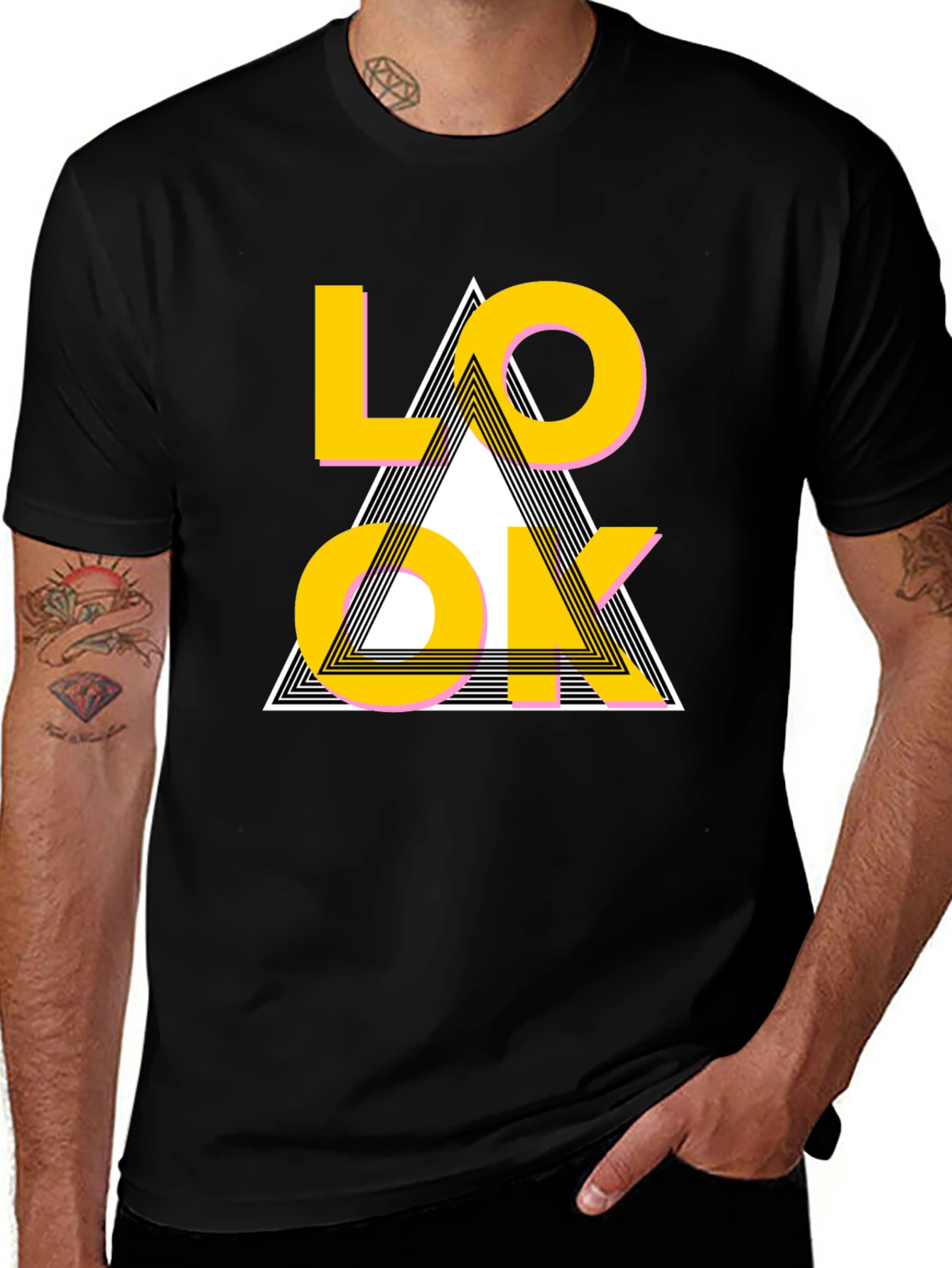 Look OK Graphic T-Shirt