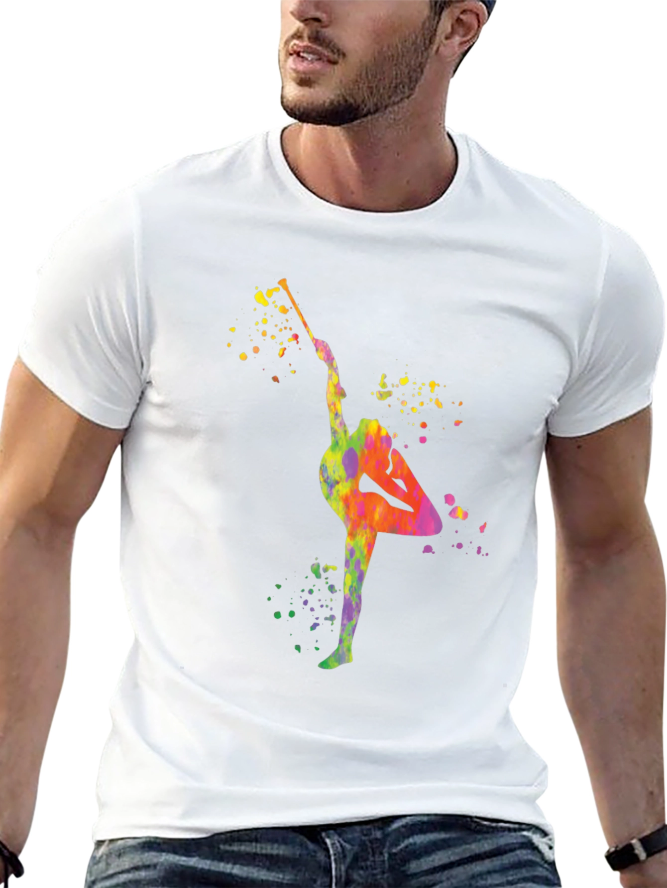 Colorful Artistic Gymnastics T-Shirt