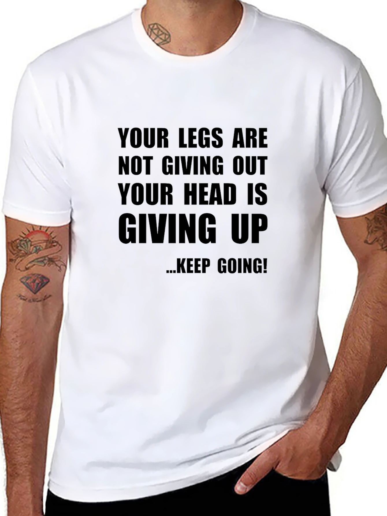 Motivational T-Shirt - Keep Going