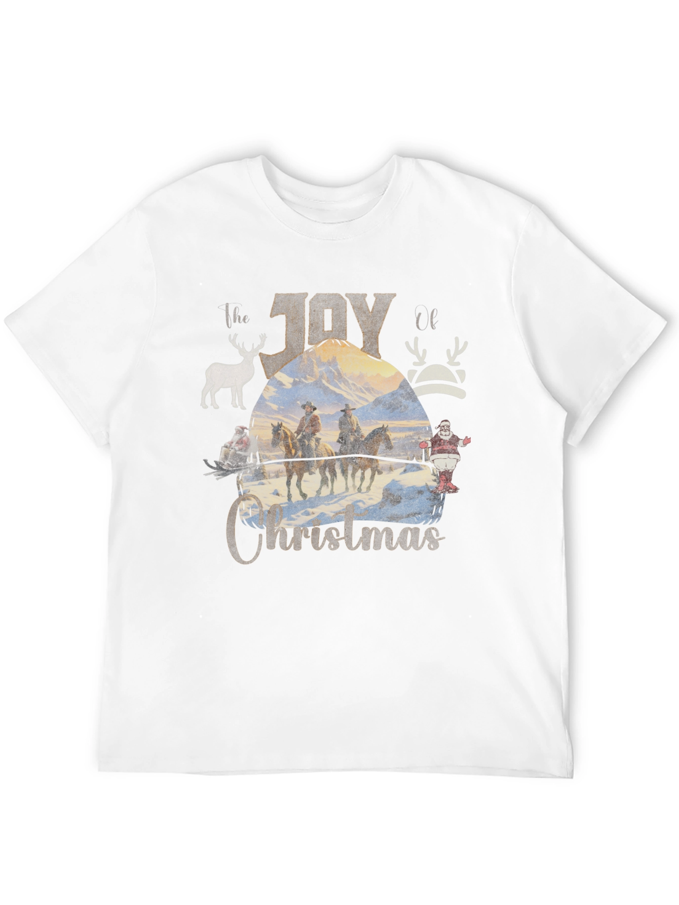 Joy of Christmas Cowboy T-Shirt