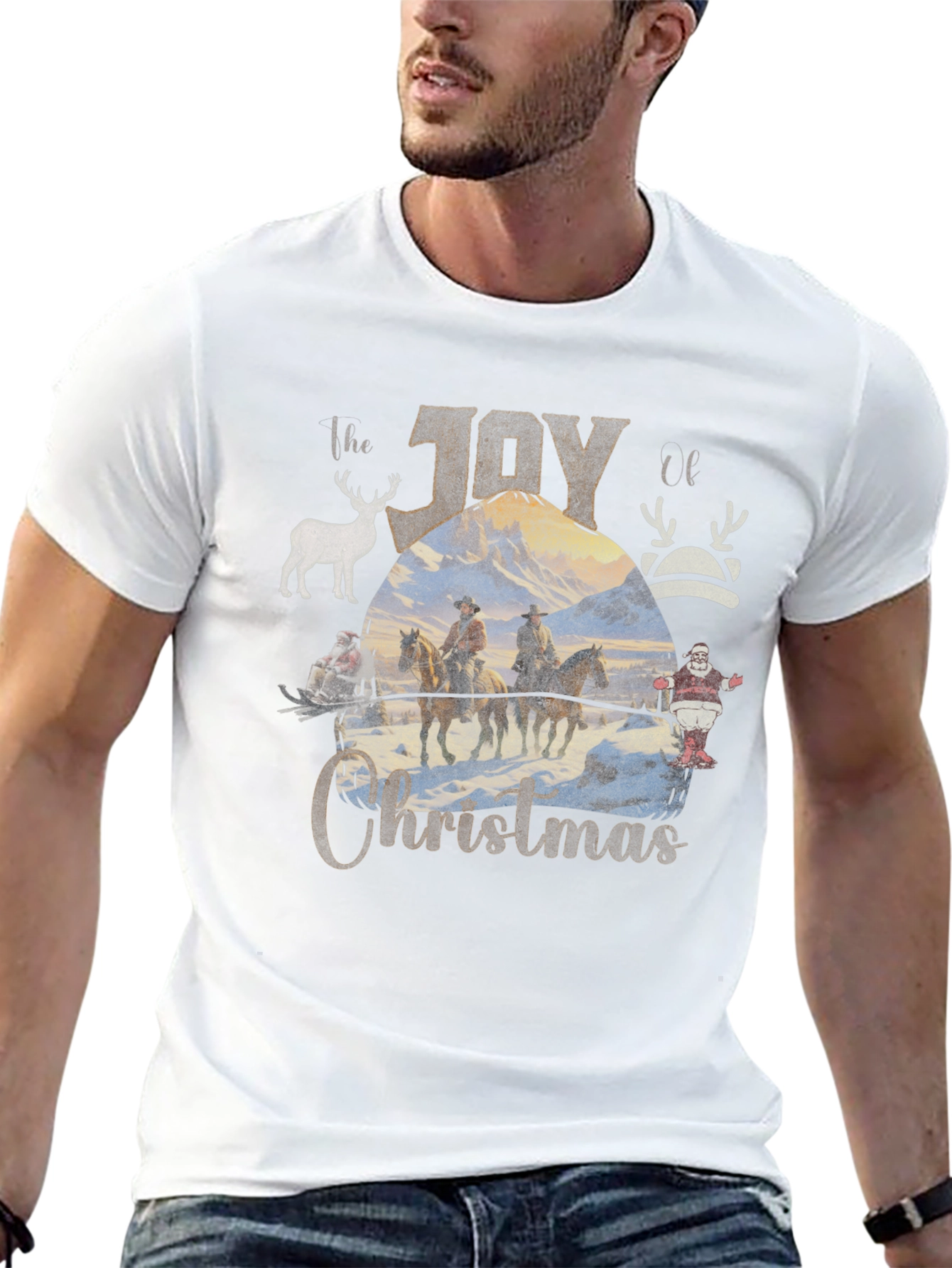 Joy of Christmas Cowboy T-Shirt