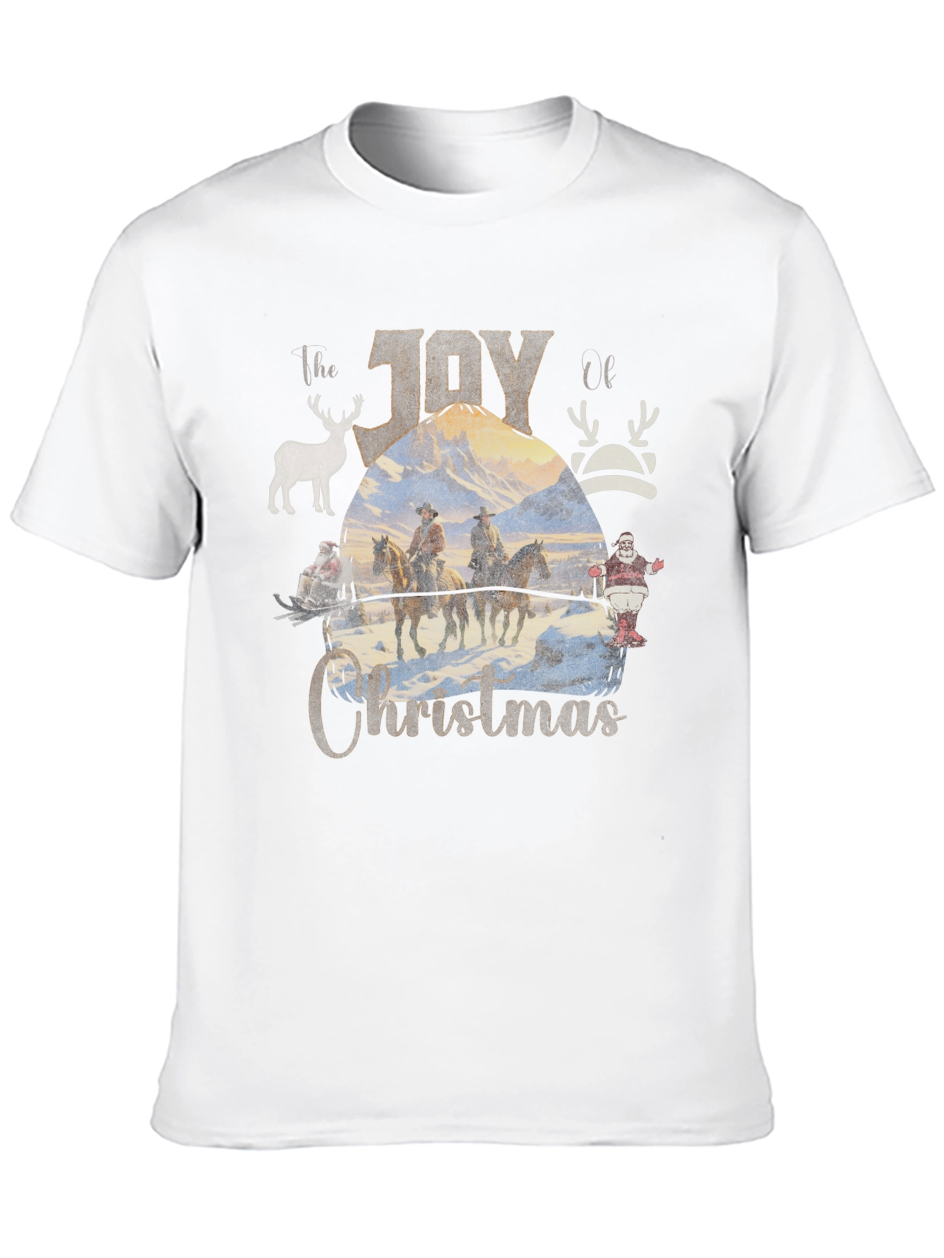 Joy of Christmas Cowboy T-Shirt