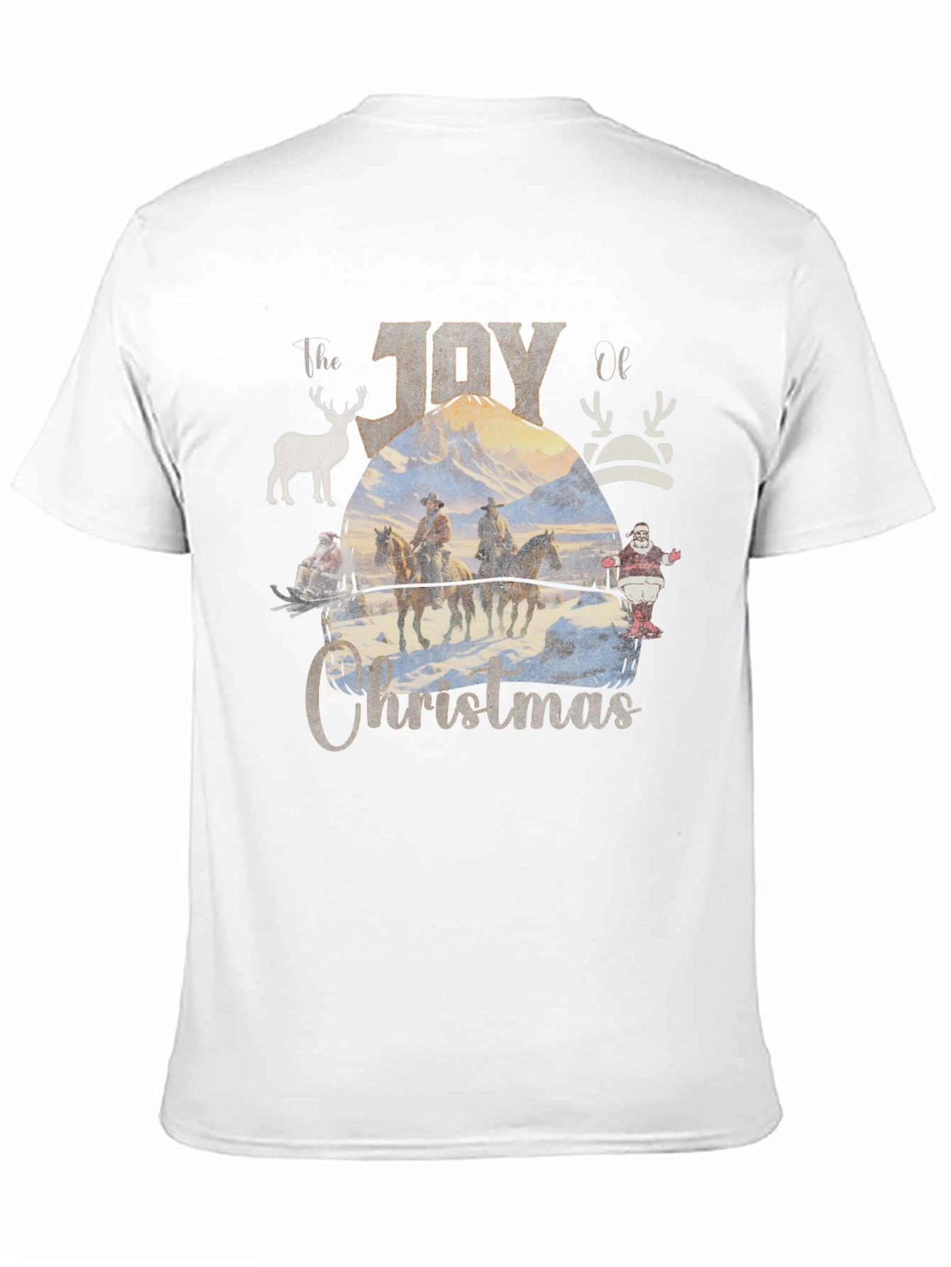 Joy of Christmas Cowboy T-Shirt