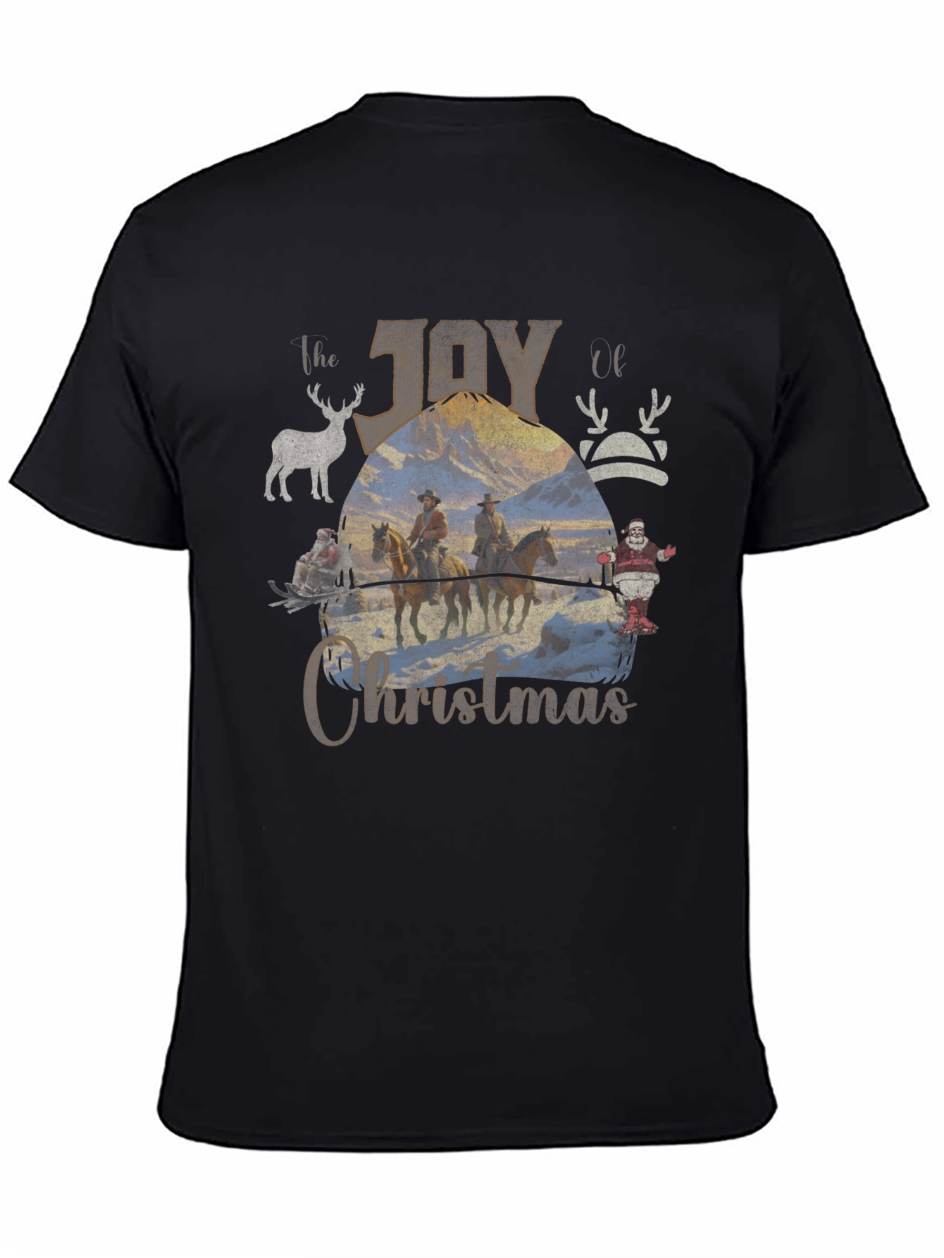 Joy of Christmas Cowboy T-Shirt