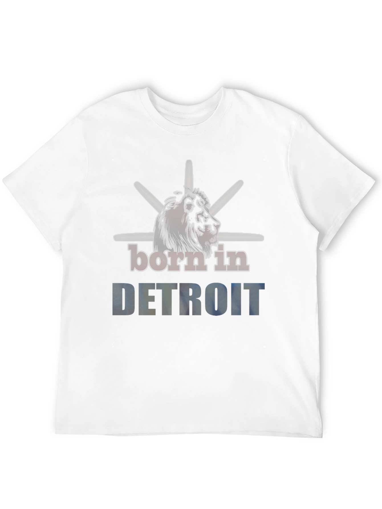 Born in Detroit Graphic T-Shirt