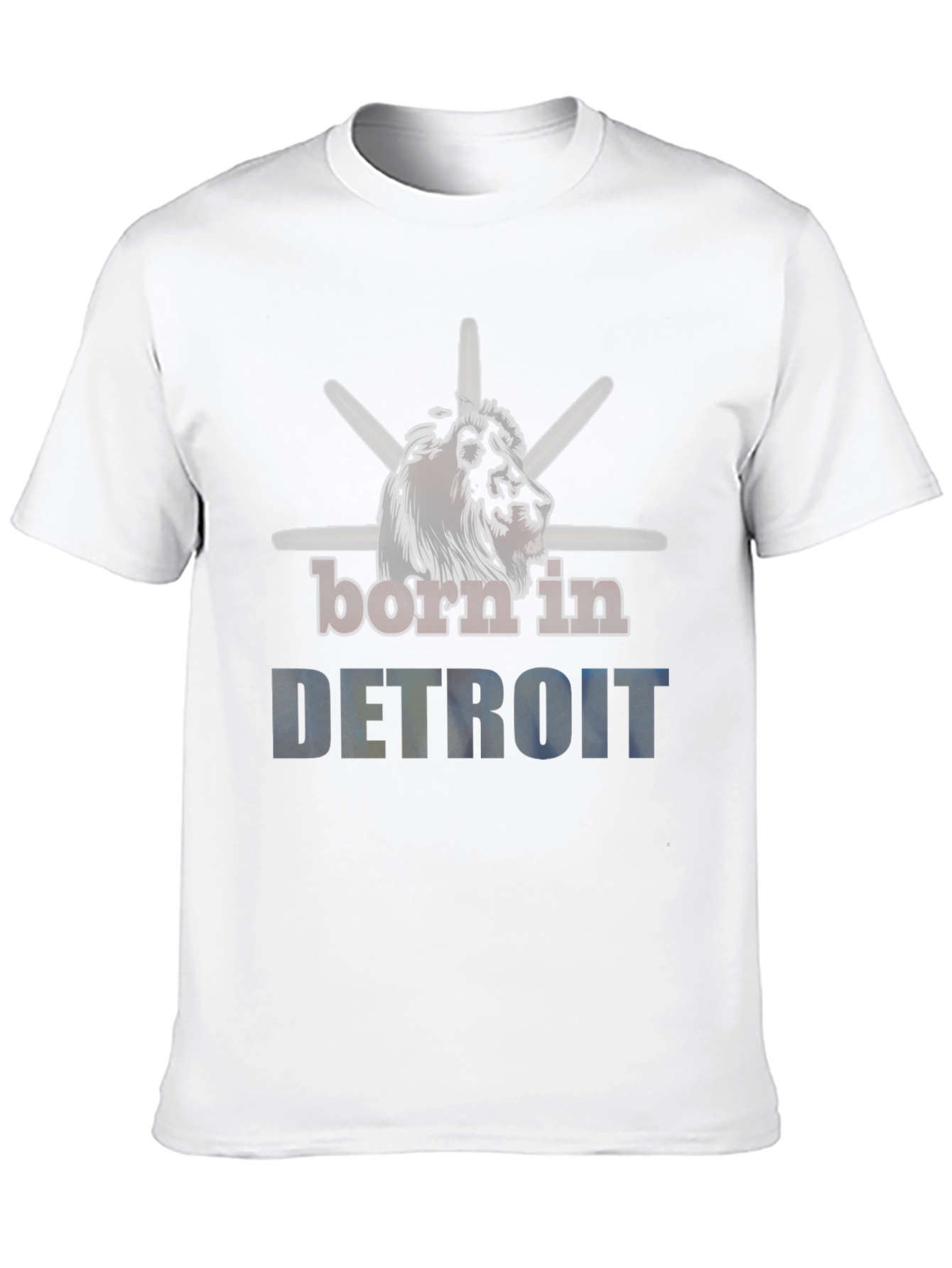 Born in Detroit Graphic T-Shirt