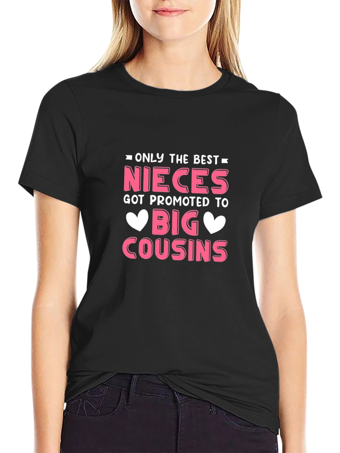 Best Nieces Promoted to Big Cousins Tee