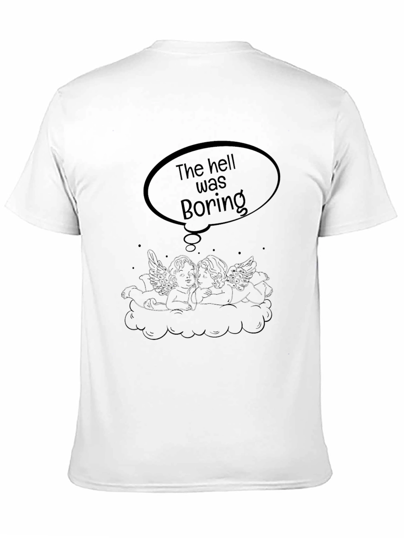 The Hell Was Boring Graphic T-Shirt