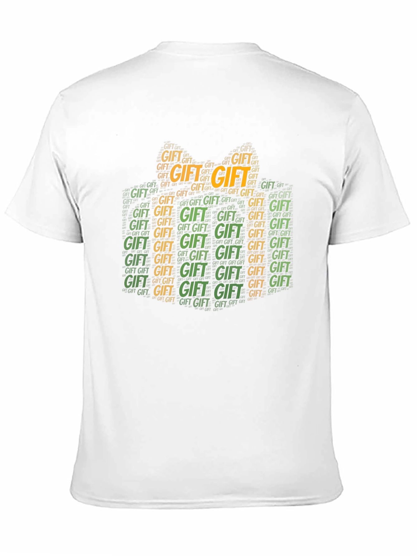 Gift Word Art Black T-Shirt