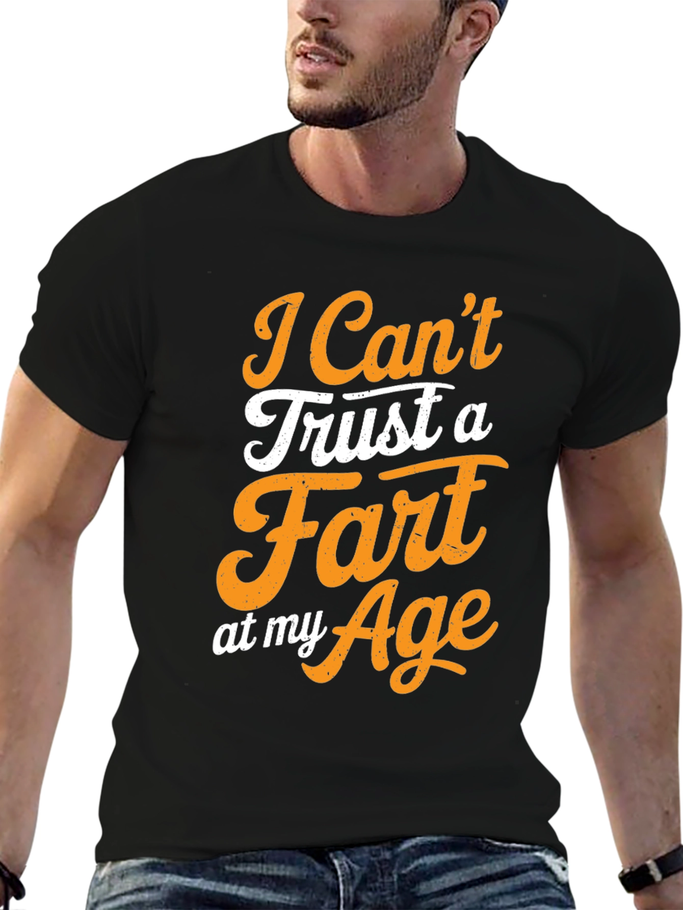 Funny I Cant Trust a Fart Graphic Tee