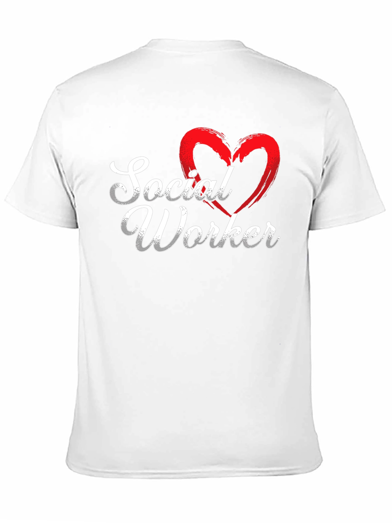 Social Worker Heart Graphic Tee
