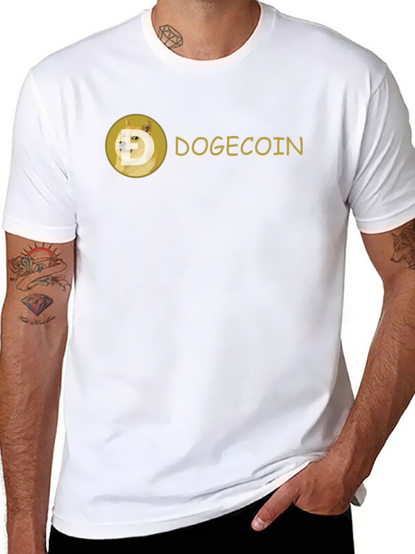 Dogecoin T-Shirt Crypto Meme Tee