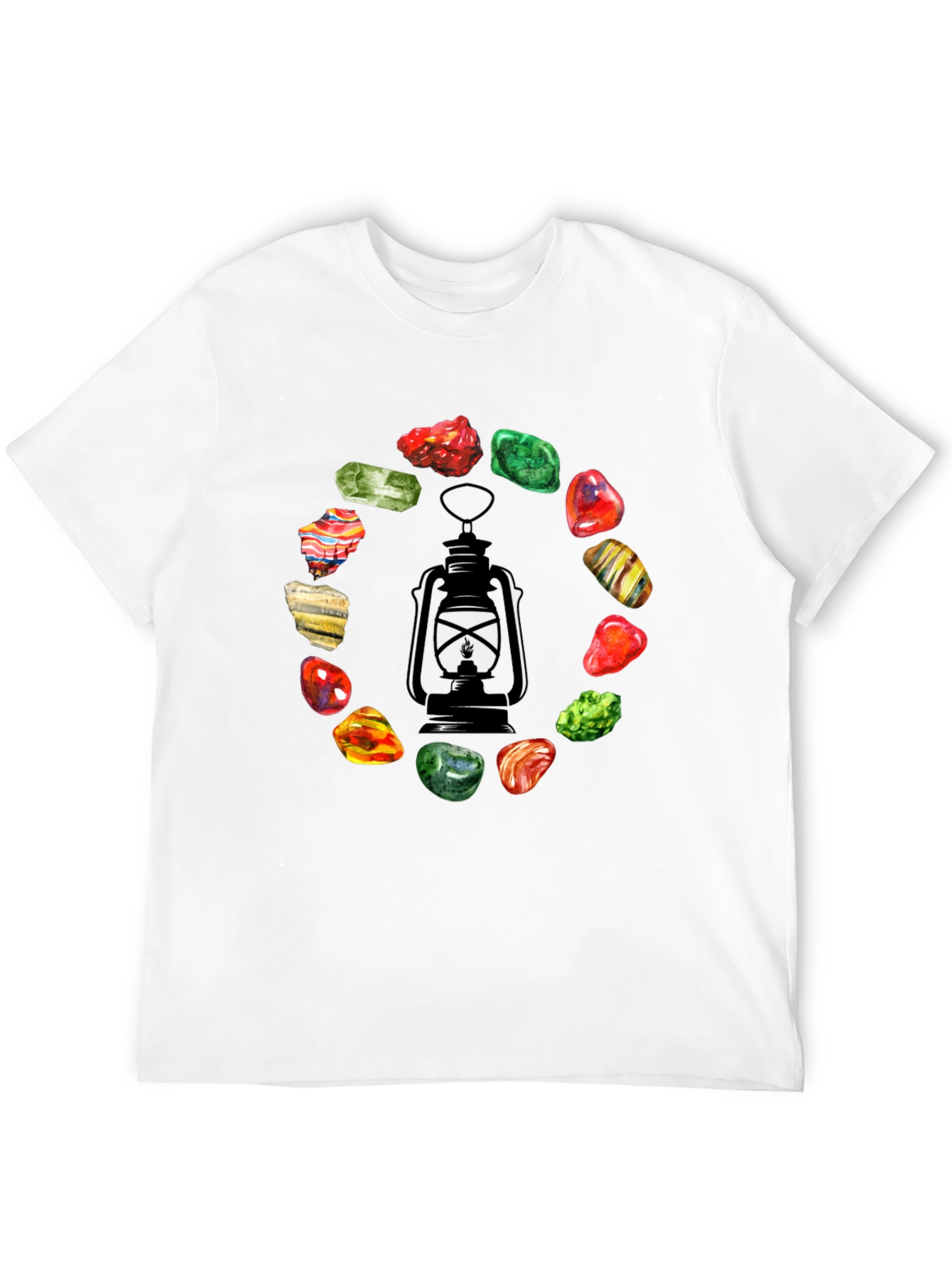 Lantern & Gemstone Circle Graphic Tee