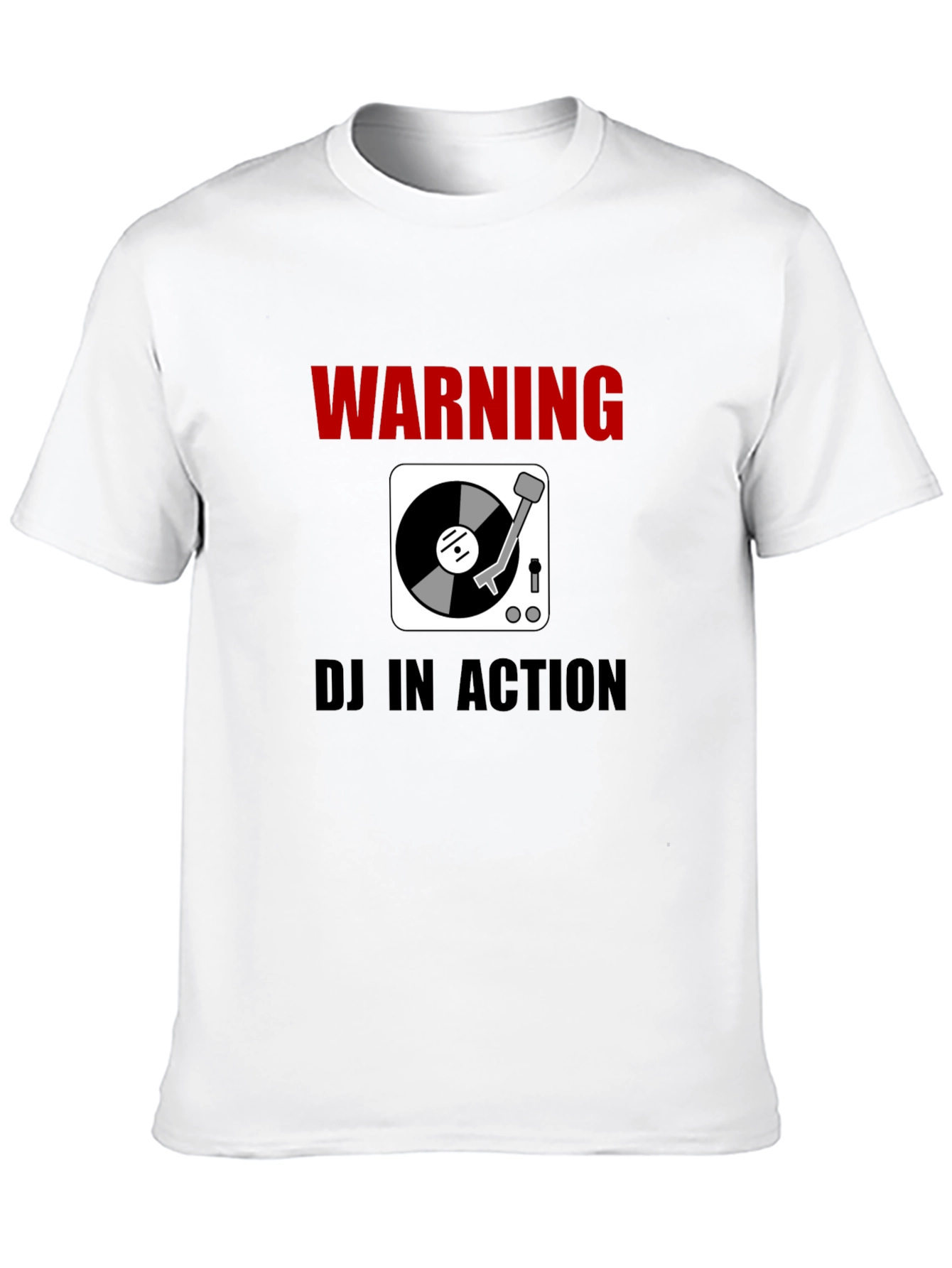 Warning DJ In Action T-Shirt
