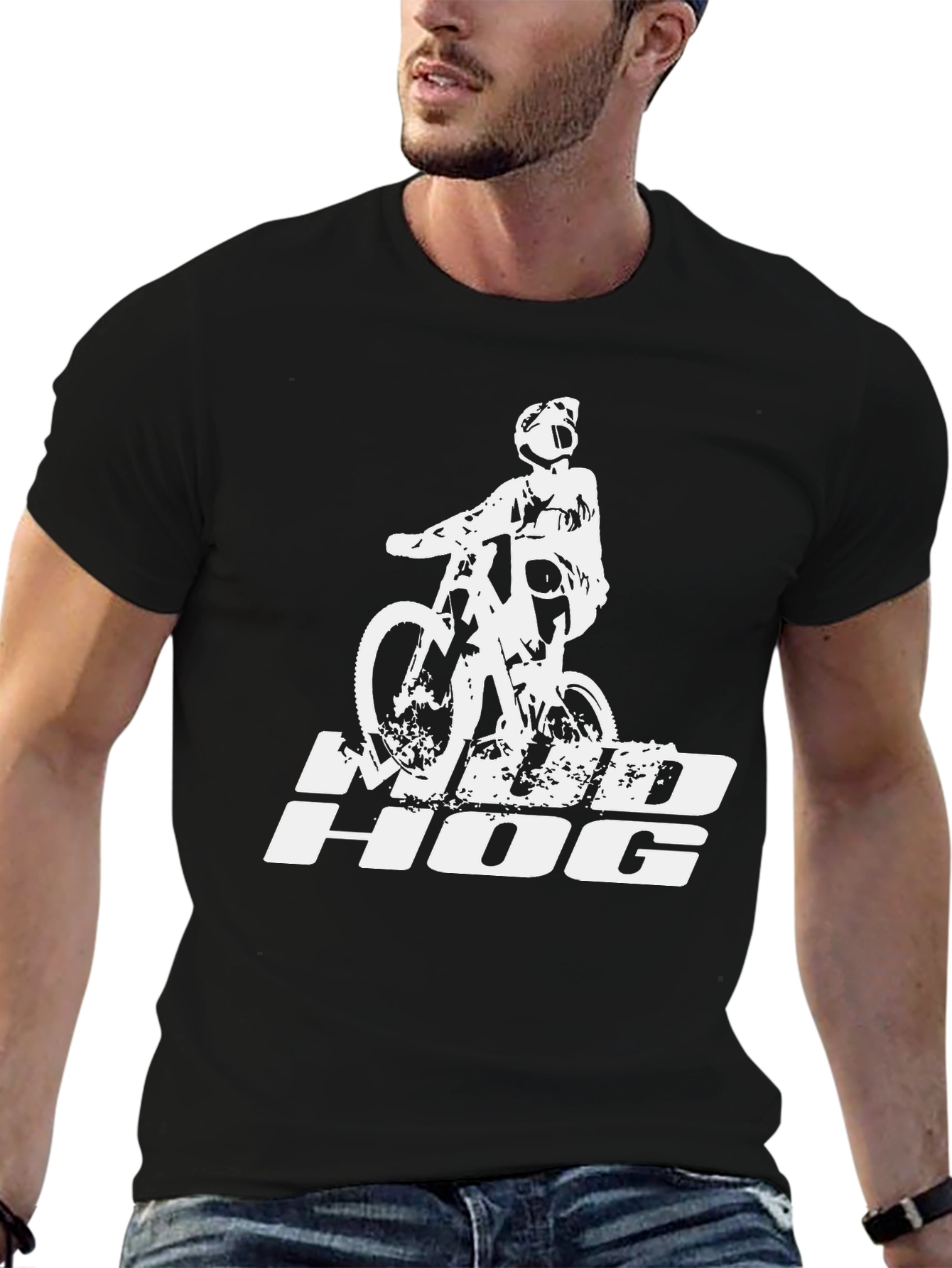 Mud Hog Mountain Bike T-Shirt - Black
