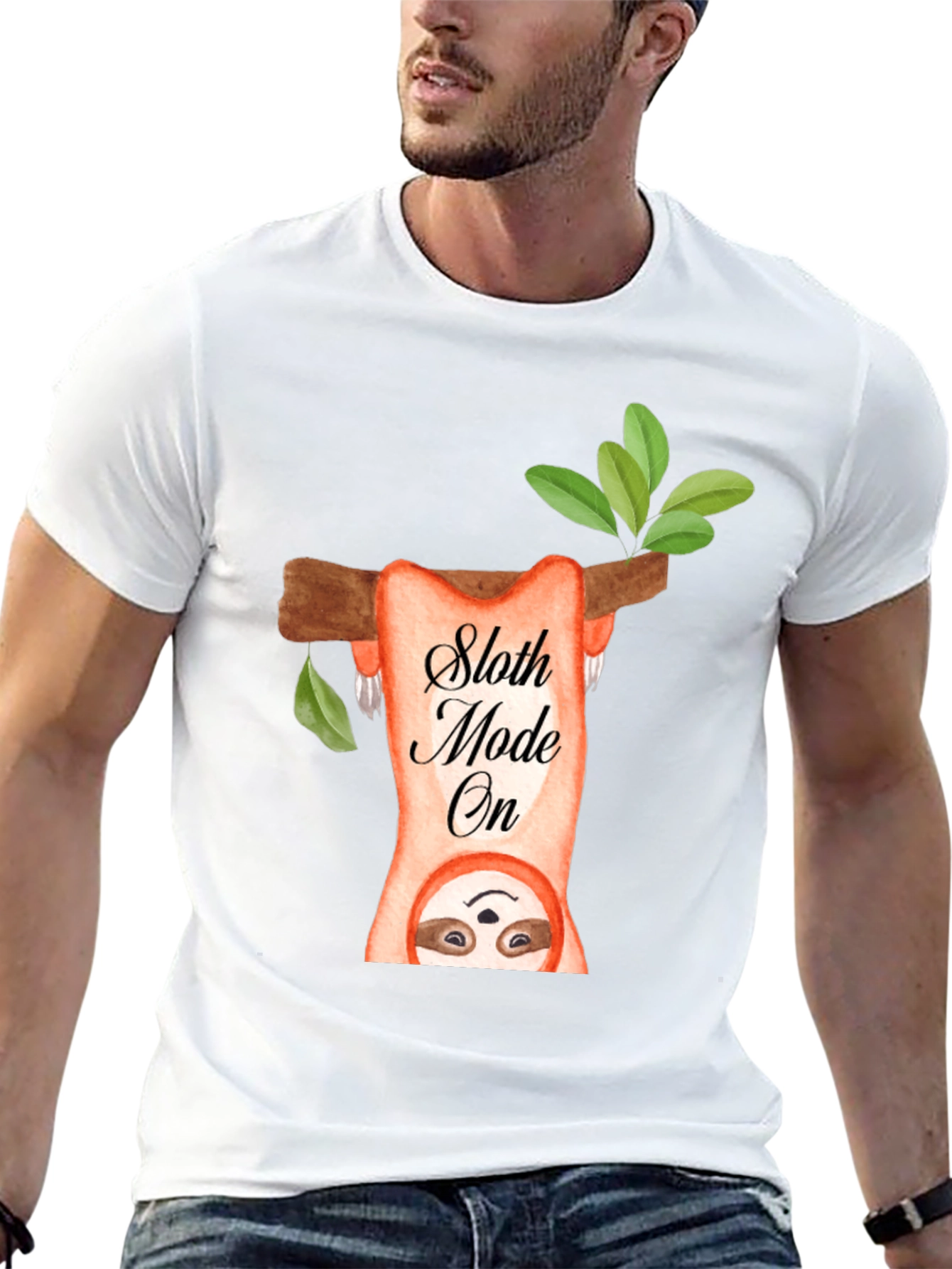 Sloth Mode On Graphic Tee