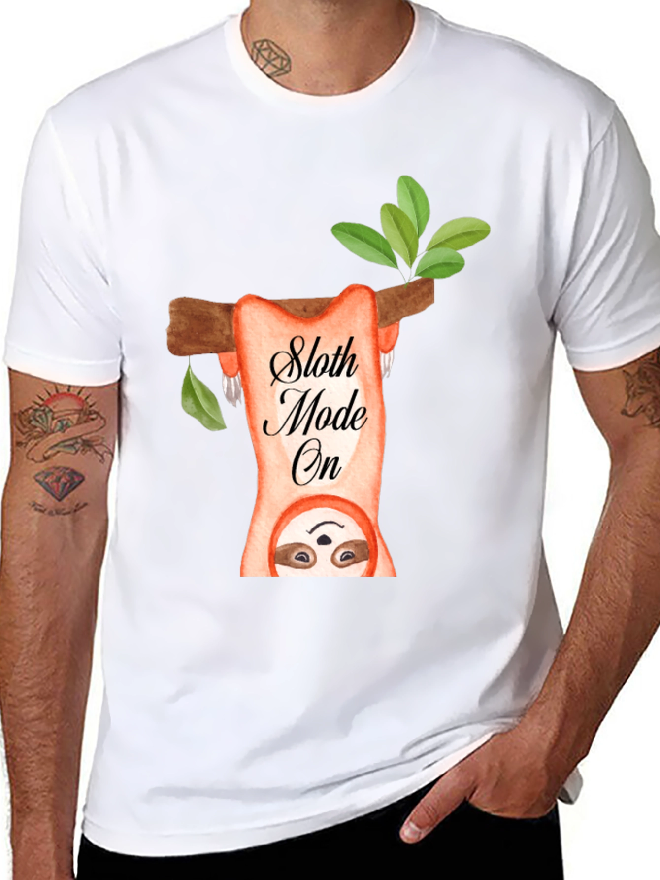 Sloth Mode On Graphic Tee